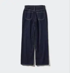 ユニクロワイドストレートジーンズ