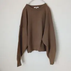 ユニクロ　C スムースコットンクールネックセーター　XL　長袖