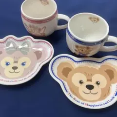 ダッフィー＆フレンズ マグカップ＆プレートセット