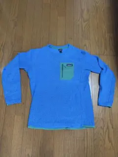 パタゴニア R1エア クルー M 2024年モデル 美品 ブルー系