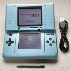 PB4【清掃&動作確認済】Nintendo DS 初代 ターコイズブルー本体