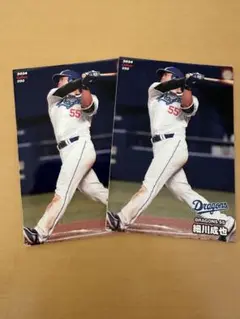 プロ野球チップス 中日ドラゴンズ 細川成也 2枚セット