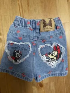 リトシー　ミニーマウス　デニムパンツ 80 しまむら