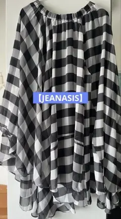【美品】JEANASIS アシメスカートのサムネイル