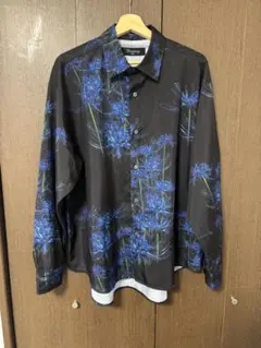 unrelaxing 完売品 彼岸花オーバーシャツ 曼珠沙華 長袖のサムネイル