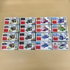新品未開封美品　トミカ ディズニーモータース 16台