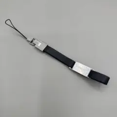 極美品　ダンヒル　ストラップ　キーホルダー　レザー　黒
