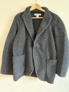 COMME des GARÇONS SHIRT ボアジャケット S グレー