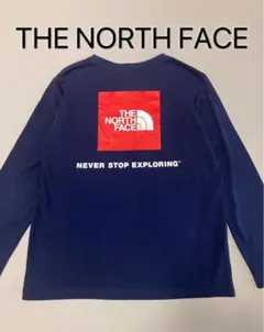 THE NORTH FACE 長袖Tシャツ ロンT ネイビー　140