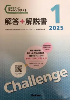 看護師国試合格基礎学力UPチャレンジテスト 1 2025 解答解説書のサムネイル