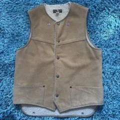 J.S Homestead スウェードボアベスト　Mサイズ