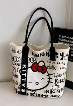 激レア♡ハローキティ　エコバッグ　☆未使用品☆ サンリオ ハローキティ 日焼け キティ エコバッグ(M) ピンク Sanrio