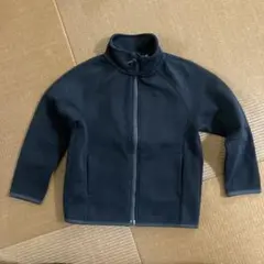 UNIQLO キッズ フリースジャケット ネイビー