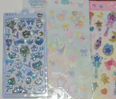 正規品　ボンボンドロップシール　 マジカル　ブルー　 ゆめかわビッグシー宝石風