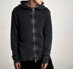 【NO ID.】Fraise High-Neck Zip Parka 2グレーのサムネイル