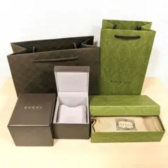 GUCCI 腕時計用＆長財布用 ギフトボックス・ショッパー 4点セット