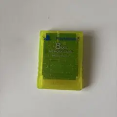 PlayStation 2 8MB メモリーカード イエロー