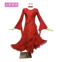 7641☆M ピンク ビジュー チョーカー付き スタンダード ドレス 社交