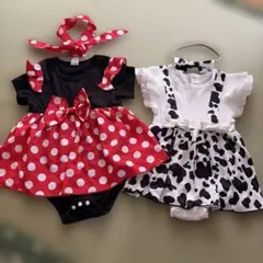 ロンパース 80cm ミニー コスプレ 赤ちゃん