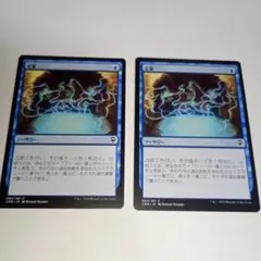 MTG　マジックザギャザリング　定業　2枚