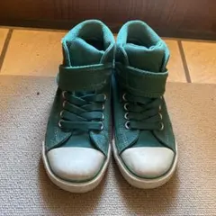 CONVERSE ALL STAR 緑 ハイカットスニーカー 18cm
