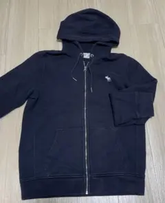 アバクロンビー&フィッチ　パーカー　ネイビー　サイズ