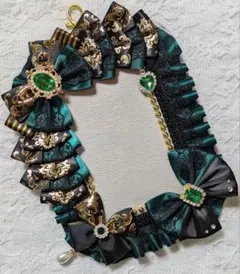 デコケース B7サイズ 37 深緑 ブラック