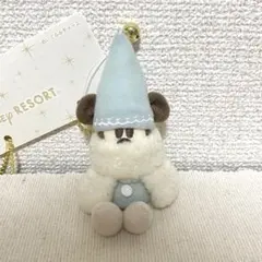 リルリンリン　ぬいぐるみチャーム　水色　ディズニークリスマス　2025