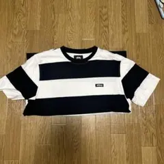 ふぁみ様　Stussy ボーダー Tシャツ Mサイズ ふぁみ様 Stussy ボーダー Tシャツ Mサイズ - メルカリ