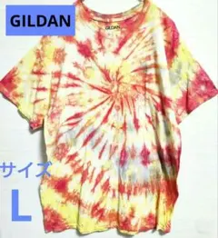 ギルダン　GILDAN　レディース　人気　タイダイ柄　半袖　＃219 古着