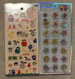 キラコロ　おはじきシール　日焼けキティ　サンリオ　mojojojo 正規品