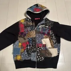 Supreme パッチワーク パーカー