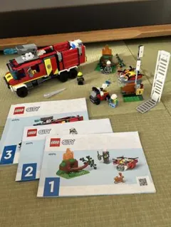 美品　LEGO City 60374 消防車セット