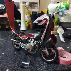 CBX400F.CBR400F完成品 CBR400FとCBX400F完成品セット