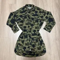 A BATHING APE カモフラージュ ワンピース XS 2025年最新】A BATHING APE レディース ひざ丈ワンピースの人気