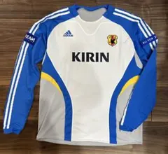 日本代表 アウェー長袖 13番 2001年コンフェデレーションズカップ