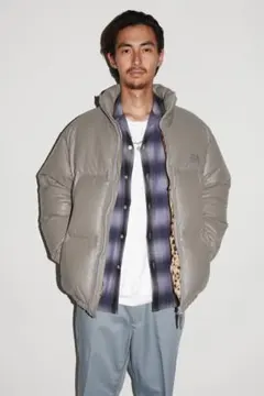 レザーダウンジャケット ダウンジャケット