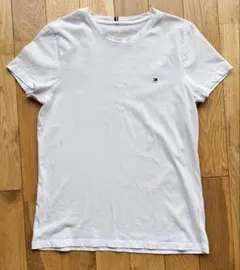 トミーヒルフィガー 半袖Tシャツ 白 M ロゴ