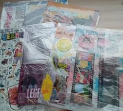 ジャンプ付録 ワンピース シール ポスター クリアシート