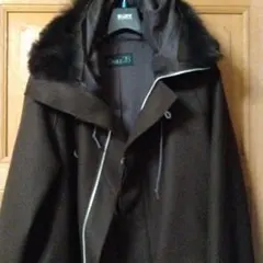 BASILE28　 ファー付　フード　コート