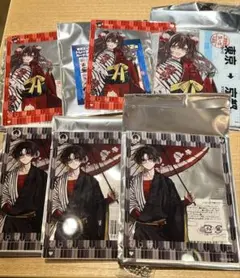 東京エイリアンズ　オンラインくじ　憂炎　明明　缶バッジ　アクリルスタンド　特典 東京エイリアンズ オンラインくじ 憂炎 明明 缶バッジ アクリル