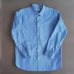 UNIQLO +J ブルーストライプシャツ　L