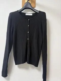 NOLLEY'S Sophi 黒 カーディガン サイズ38のサムネイル