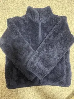 ネイビー フリースジャケット 120 UNIQLO