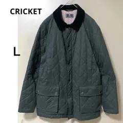 クリケット　キルティングジャケット　ハーフコート　Ｌ