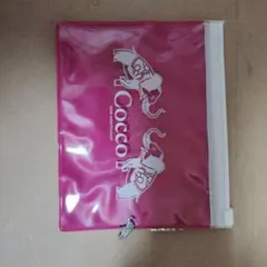 Cocco 2000年演唱會周邊商品 桃紅色化妝包 髮夾組