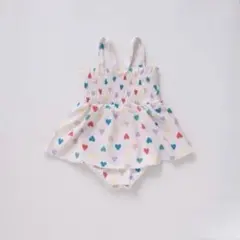 MY LITTLE WONDER マイリトルワンダー ハート柄　水着 95