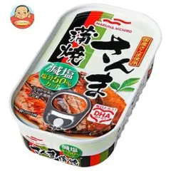 마루하 니치로 저염 산마 카바야키 100g 캔 x 12개