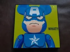 ★新品送料込み★アートパネル★ベアブリック　キャプテンアメリカ