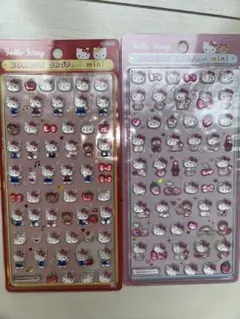 ⭐︎正規品⭐︎ボンボンドロップシールミニ サンリオ キティ2枚セット